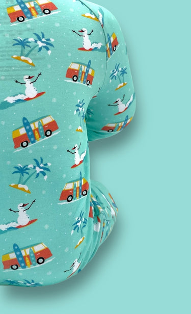 Surfing Snowman Zippy